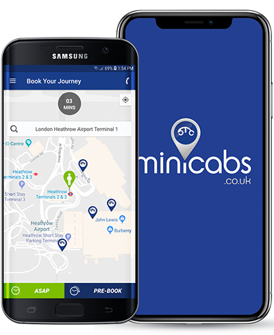 minicabs in london